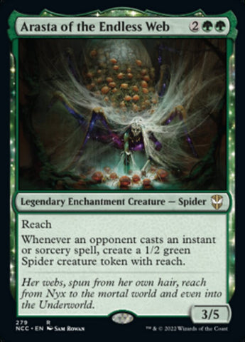Arasta of the Endless Web [Streets of New Capenna Commander] - The Mythic Store | 24h Order Processing