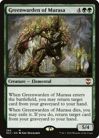 Greenwarden of Murasa [Streets of New Capenna Commander] - The Mythic Store | 24h Order Processing