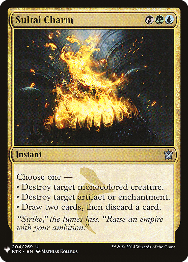 Sultai Charm [Mystery Booster] - The Mythic Store | 24h Order Processing