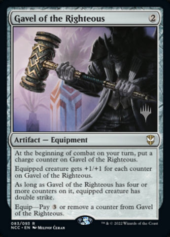 Gavel of the Righteous (Promo Pack) [Streets of New Capenna Commander Promos] - The Mythic Store | 24h Order Processing