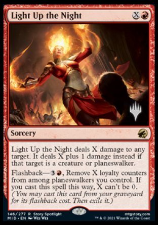 Light Up the Night (Promo Pack) [Innistrad: Midnight Hunt Promos] - The Mythic Store | 24h Order Processing