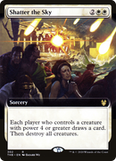Shatter the Sky (Extended Art) [Theros Beyond Death] - The Mythic Store | 24h Order Processing