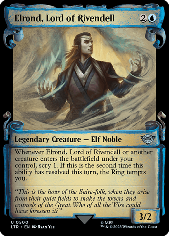 Elrond, Lord of Rivendell [The Lord of the Rings: Tales of Middle-Earth Showcase Scrolls] - The Mythic Store | 24h Order Processing