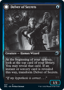 Delver of Secrets // Insectile Aberration [Innistrad: Double Feature] - The Mythic Store | 24h Order Processing