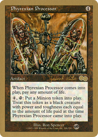 Phyrexian Processor (Janosch Kuhn) (SB) [World Championship Decks 2000] - The Mythic Store | 24h Order Processing