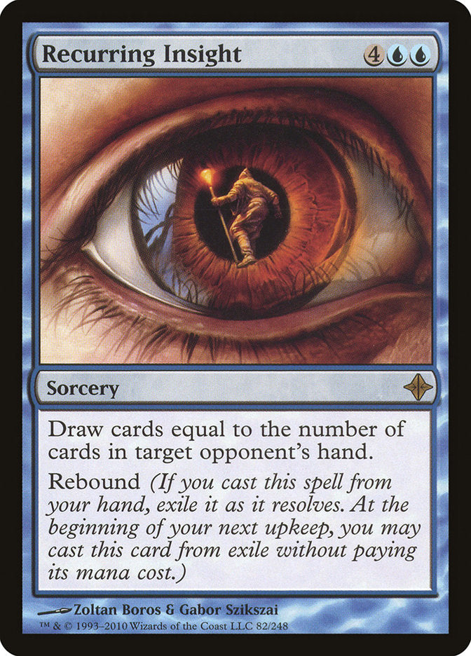 Recurring Insight [Rise of the Eldrazi] - The Mythic Store | 24h Order Processing