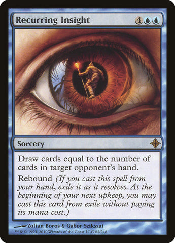 Recurring Insight [Rise of the Eldrazi] - The Mythic Store | 24h Order Processing