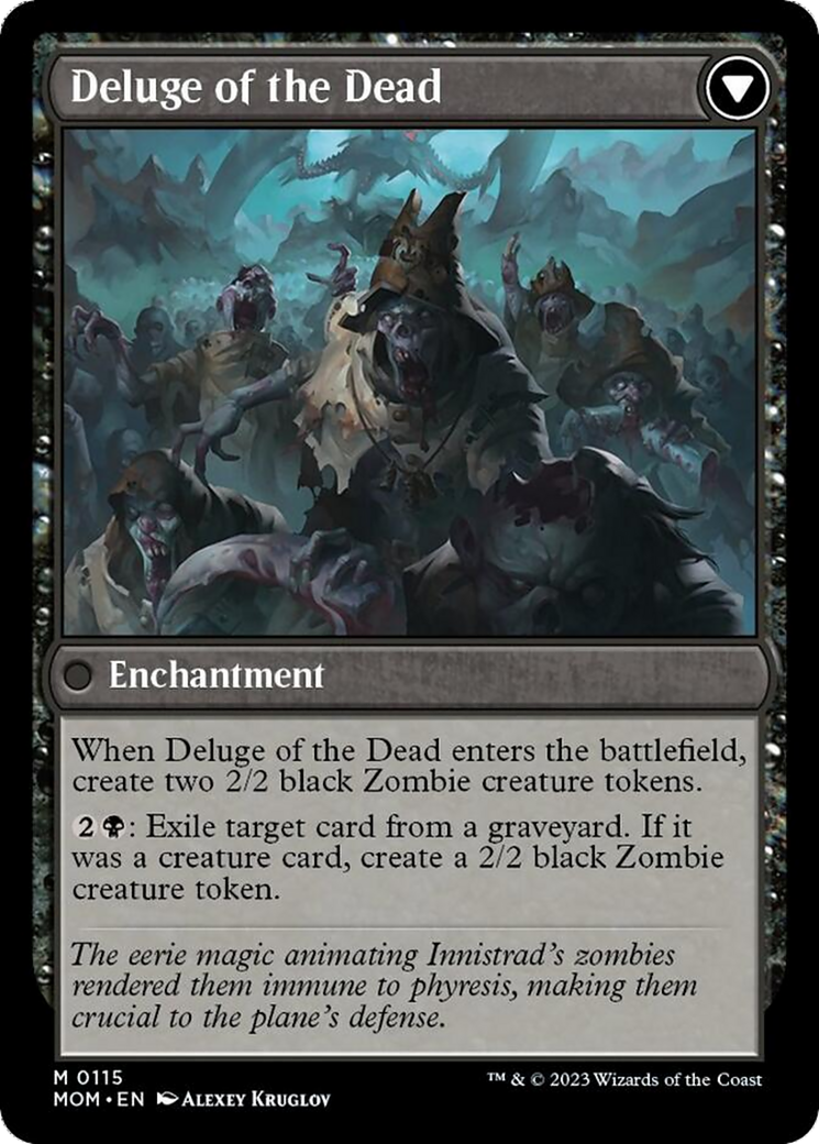 Invasion of Innistrad // Deluge of the Dead [March of the Machine] - The Mythic Store | 24h Order Processing