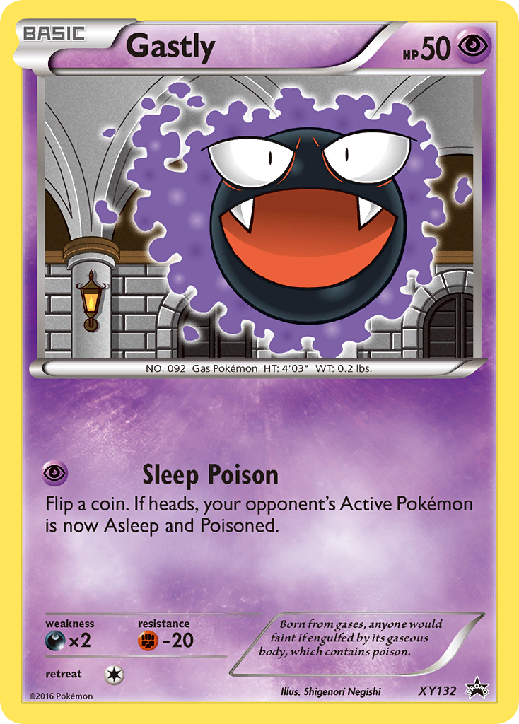 Gastly (XY132) [XY: Black Star Promos] - The Mythic Store | 24h Order Processing