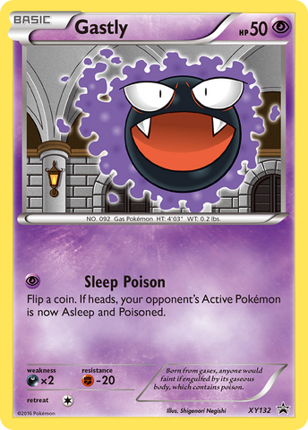 Gastly (XY132) [XY: Black Star Promos] - The Mythic Store | 24h Order Processing
