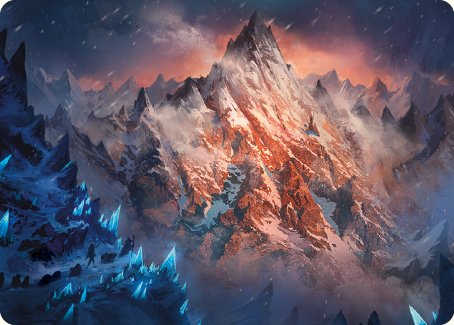 Mountain Art Card [The Lord of the Rings: Tales of Middle-earth Art Series] - The Mythic Store | 24h Order Processing