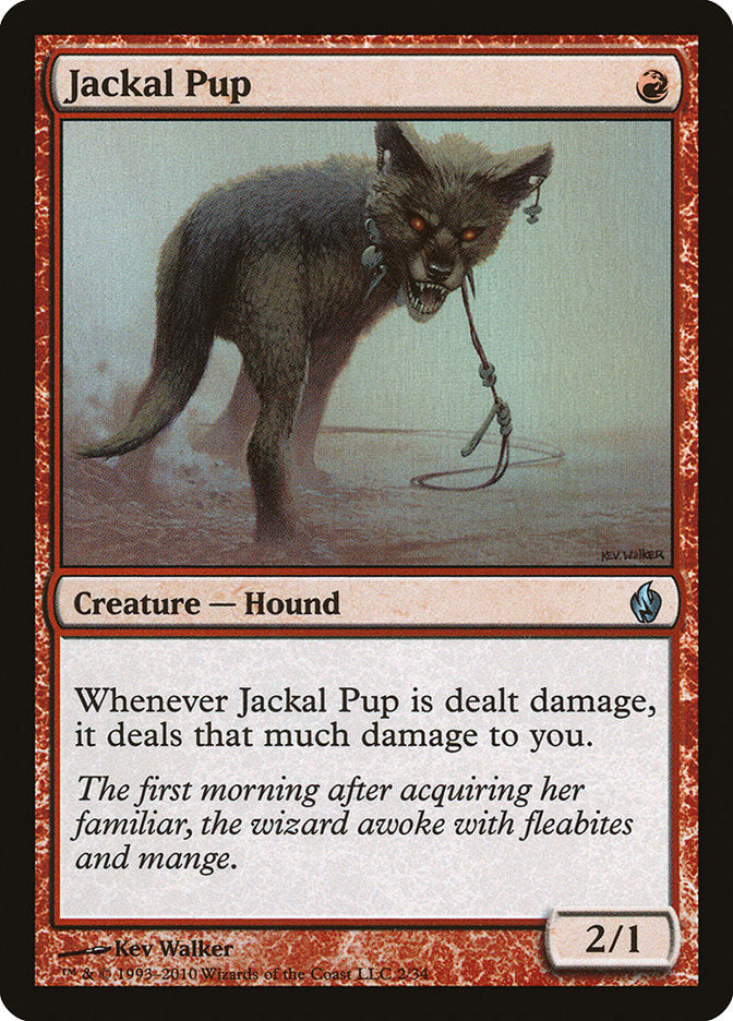 Jackal Pup [Premium Deck Series: Fire and Lightning] - The Mythic Store | 24h Order Processing