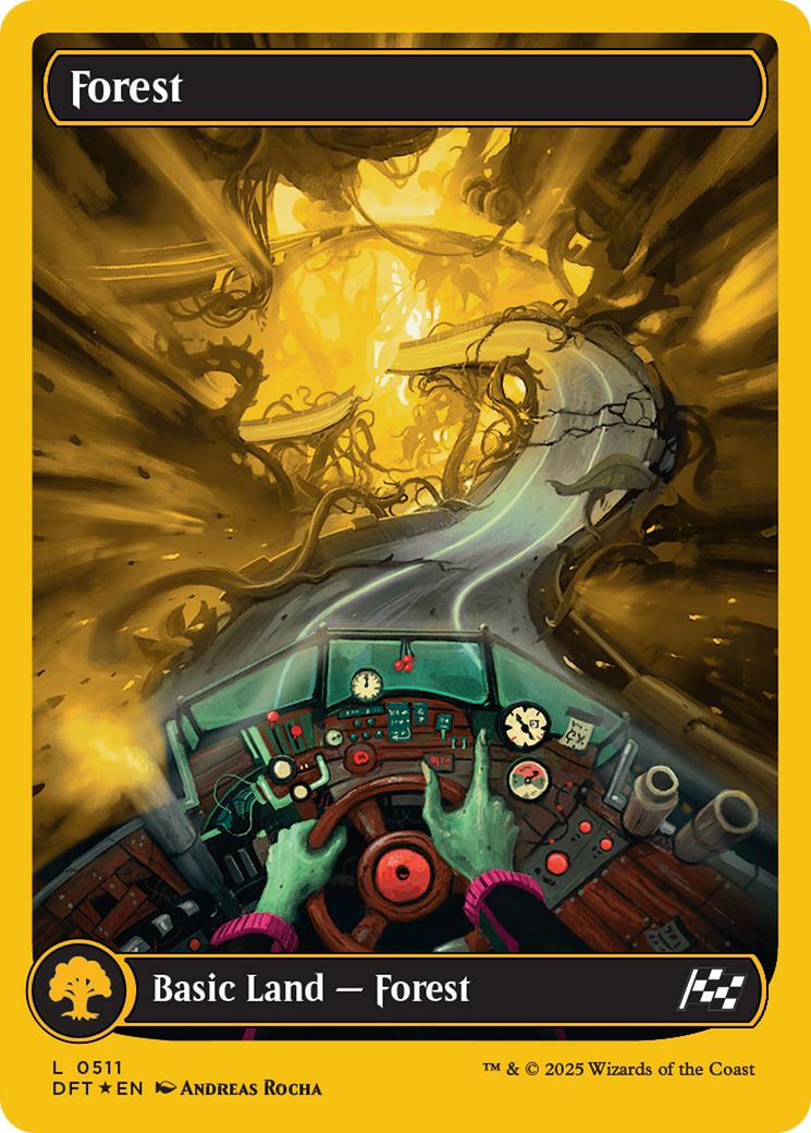 Forest (0511) (First-Place Foil) [Aetherdrift] - The Mythic Store | 24h Order Processing