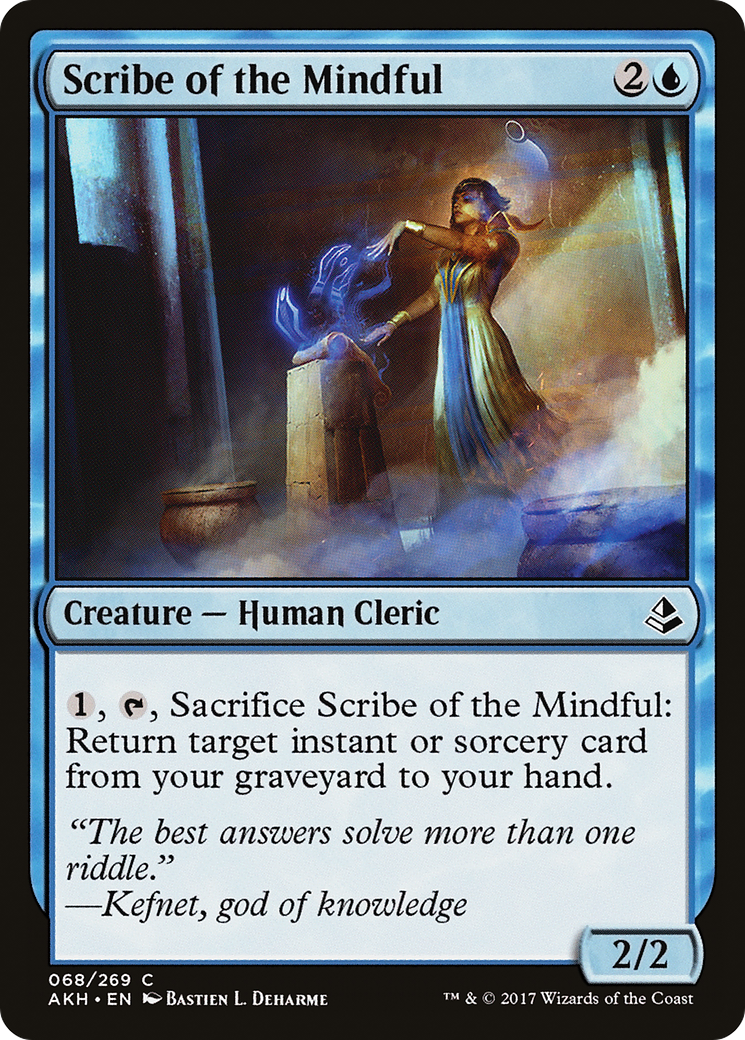 Scribe of the Mindful [Amonkhet] - The Mythic Store | 24h Order Processing