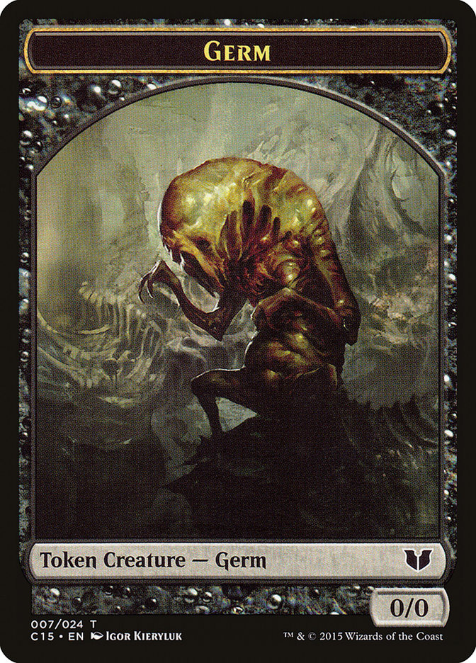 Germ // Zombie Double-Sided Token [Commander 2015 Tokens] - The Mythic Store | 24h Order Processing
