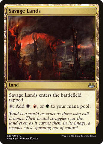 Savage Lands [Modern Masters 2017] - The Mythic Store | 24h Order Processing