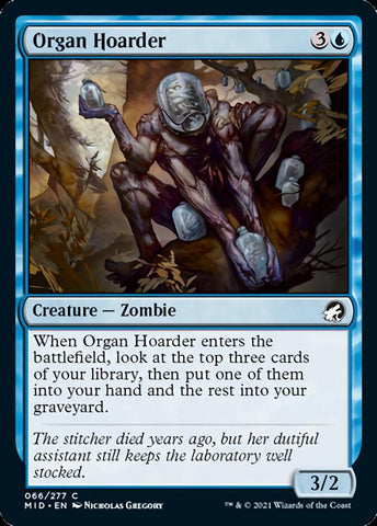 Organ Hoarder [Innistrad: Midnight Hunt] - The Mythic Store | 24h Order Processing