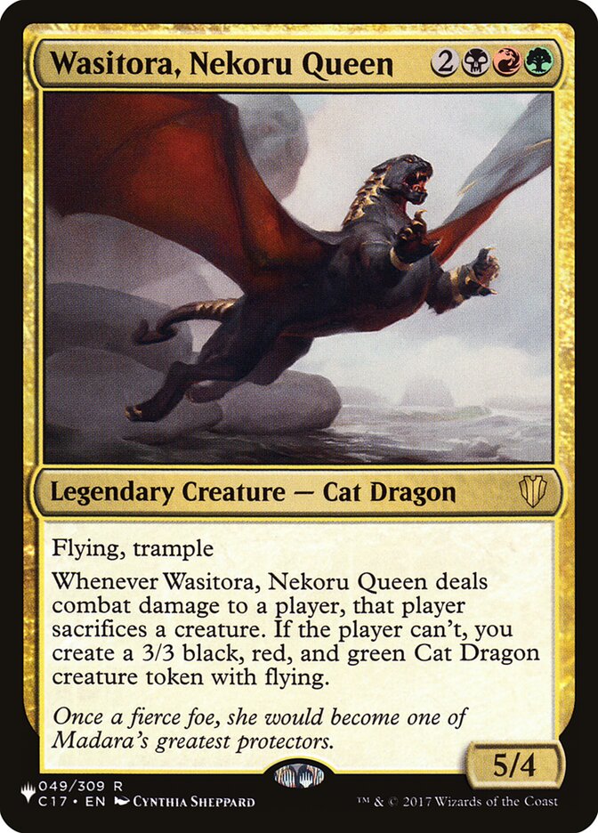 Wasitora, Nekoru Queen [The List] - The Mythic Store | 24h Order Processing