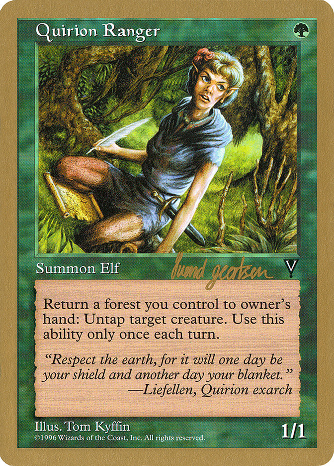 Quirion Ranger (Svend Geertsen) [World Championship Decks 1997] - The Mythic Store | 24h Order Processing