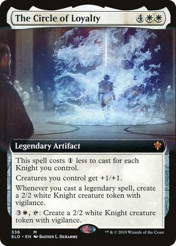 The Circle of Loyalty (Extended Art) [Throne of Eldraine] - The Mythic Store | 24h Order Processing