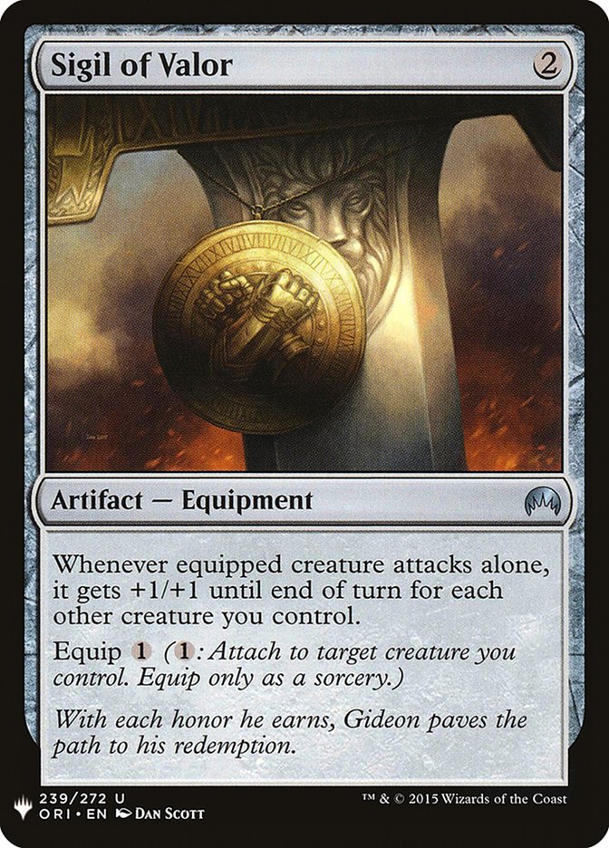 Sigil of Valor [Mystery Booster] - The Mythic Store | 24h Order Processing