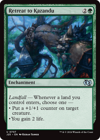 Retreat to Kazandu [Foundations Jumpstart] - The Mythic Store | 24h Order Processing