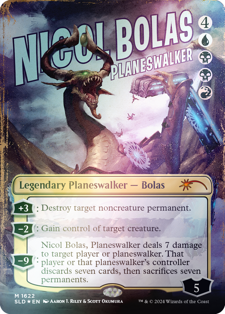 Nicol Bolas, Planeswalker (Rainbow Foil) [Secret Lair Drop Series] - The Mythic Store | 24h Order Processing