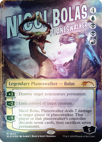 Nicol Bolas, Planeswalker (Rainbow Foil) [Secret Lair Drop Series] - The Mythic Store | 24h Order Processing