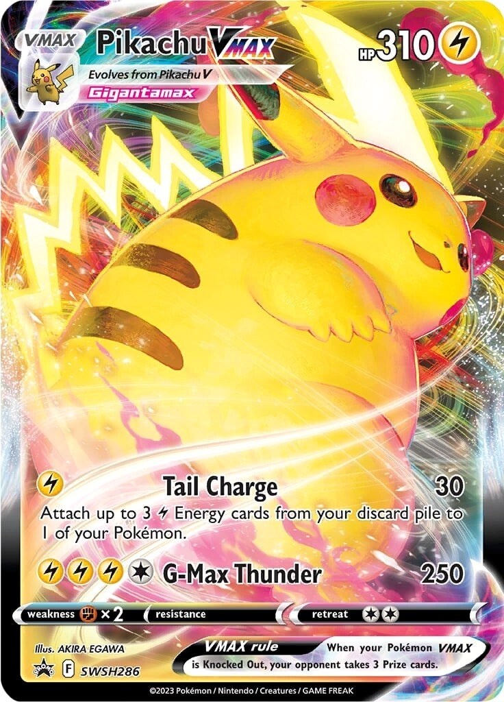 Pikachu VMAX (SWSH286) [Sword & Shield: Black Star Promos] - The Mythic Store | 24h Order Processing