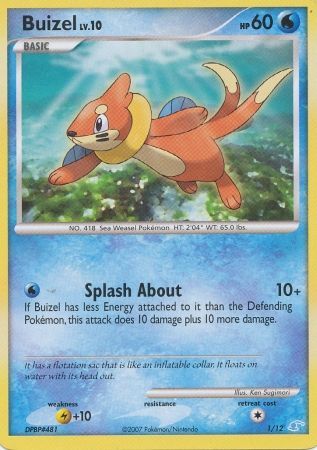 Buizel (1/12) [Diamond & Pearl: Trainer Kit - Manaphy] - The Mythic Store | 24h Order Processing