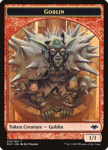 Goblin (010) // Wrenn and Six Emblem Double-Sided Token [Modern Horizons Tokens] - The Mythic Store | 24h Order Processing