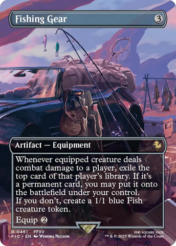 Fishing Gear (Borderless) [FINAL FANTASY Commander] - The Mythic Store | 24h Order Processing
