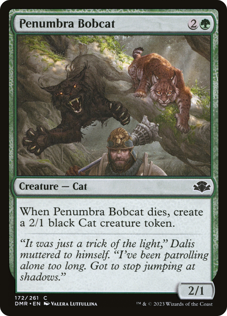 Penumbra Bobcat [Dominaria Remastered] - The Mythic Store | 24h Order Processing