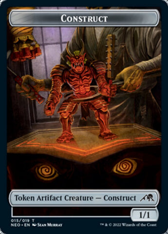 Construct (015) // Blood (017) Double-Sided Token [Challenger Decks 2022 Tokens] - The Mythic Store | 24h Order Processing