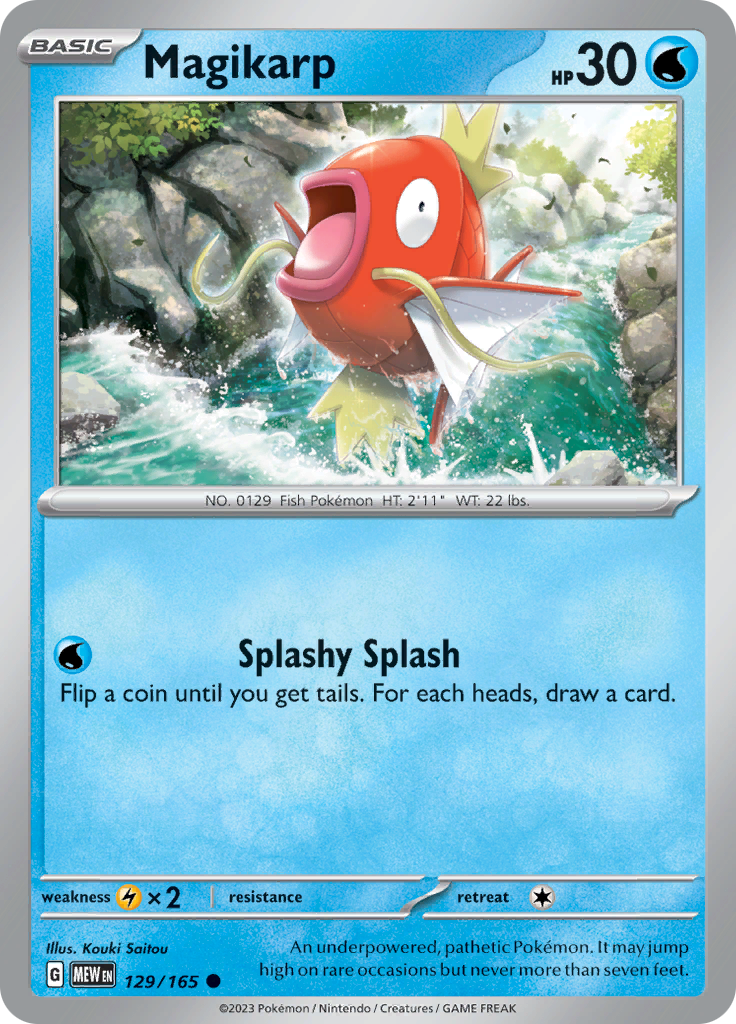 Magikarp (129/165) [Scarlet & Violet 151] - The Mythic Store | 24h Order Processing