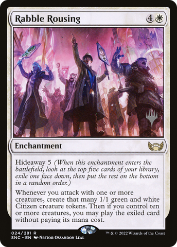 Rabble Rousing (Promo Pack) [Streets of New Capenna Promos] - The Mythic Store | 24h Order Processing