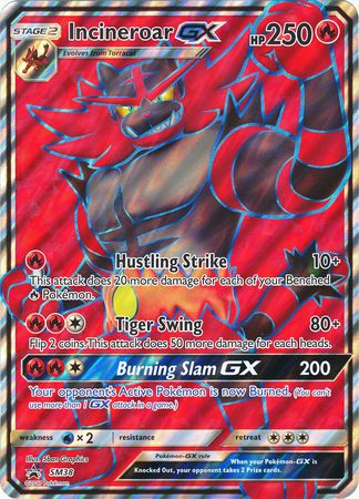 Incineroar GX (SM38) (Jumbo Card) [Sun & Moon: Black Star Promos] - The Mythic Store | 24h Order Processing
