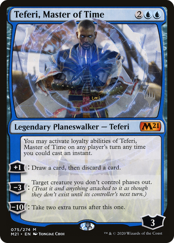 Teferi, Master of Time (Promo Pack) (75) [Core Set 2021 Promos] - The Mythic Store | 24h Order Processing