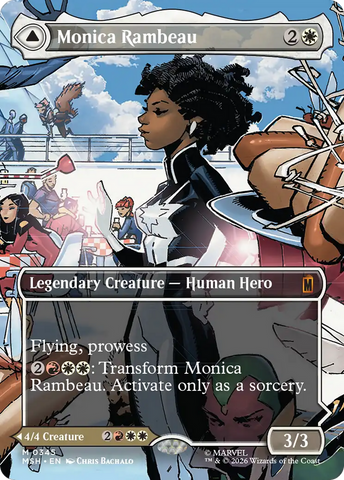 Monica Rambeau (Borderless) (0345) [Marvel Super Heroes] - The Mythic Store | 24h Order Processing