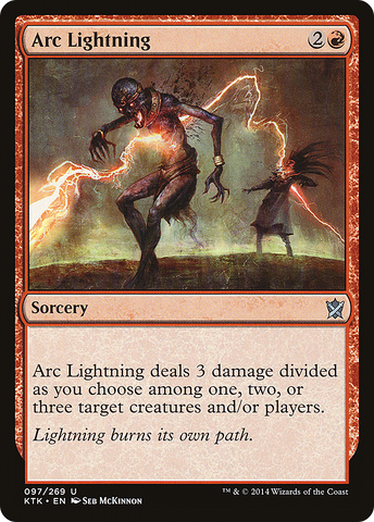 Arc Lightning [Khans of Tarkir] - The Mythic Store | 24h Order Processing