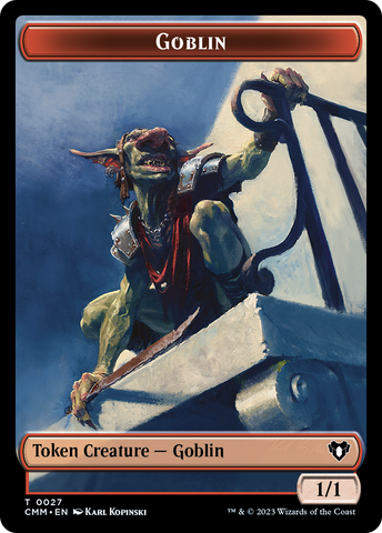 Goblin Token [Commander Masters Tokens] - The Mythic Store | 24h Order Processing