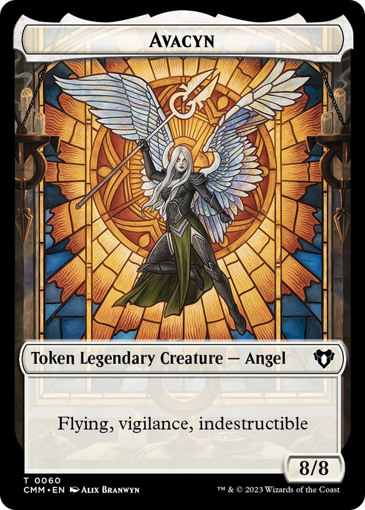 Copy (54) // Avacyn Double-Sided Token [Commander Masters Tokens] - The Mythic Store | 24h Order Processing