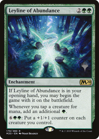 Leyline of Abundance (Promo Pack) [Core Set 2020 Promos] - The Mythic Store | 24h Order Processing
