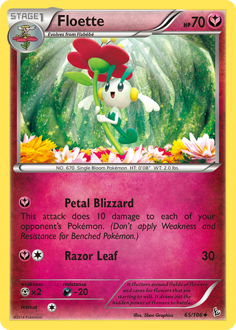 Floette (65/106) [XY: Flashfire] - The Mythic Store | 24h Order Processing