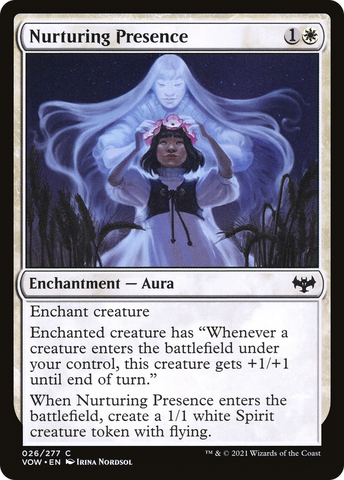 Nurturing Presence [Innistrad: Crimson Vow] - The Mythic Store | 24h Order Processing