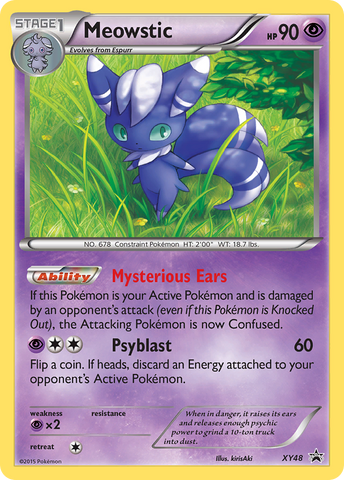 Meowstic (XY48) [XY: Black Star Promos] - The Mythic Store | 24h Order Processing