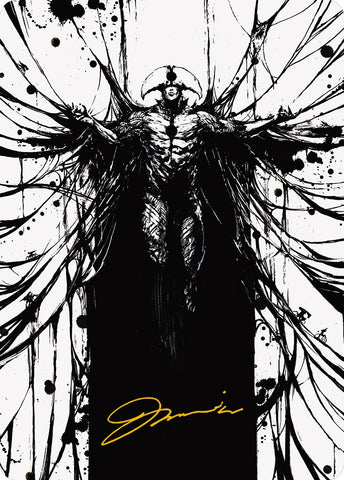 Sinew Dancer Art Card (Gold-Stamped Signature) [Phyrexia: All Will Be One Art Series] - The Mythic Store | 24h Order Processing
