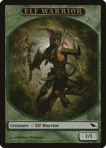 Elf Warrior Token (5/12) [Shadowmoor Tokens] - The Mythic Store | 24h Order Processing