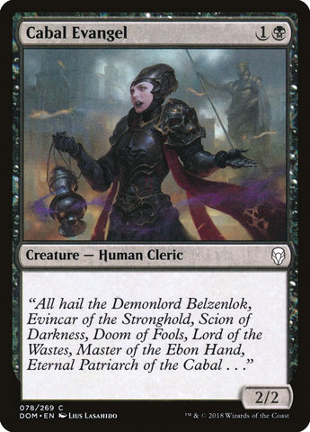 Cabal Evangel [Dominaria] - The Mythic Store | 24h Order Processing