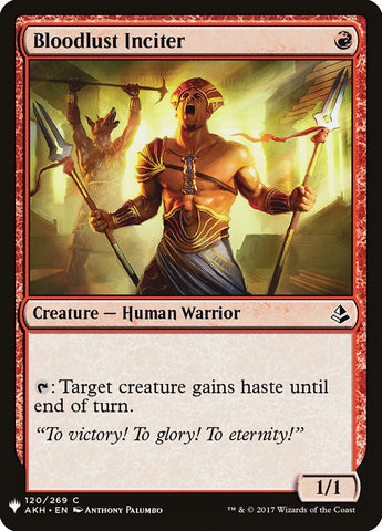 Bloodlust Inciter [Mystery Booster] - The Mythic Store | 24h Order Processing